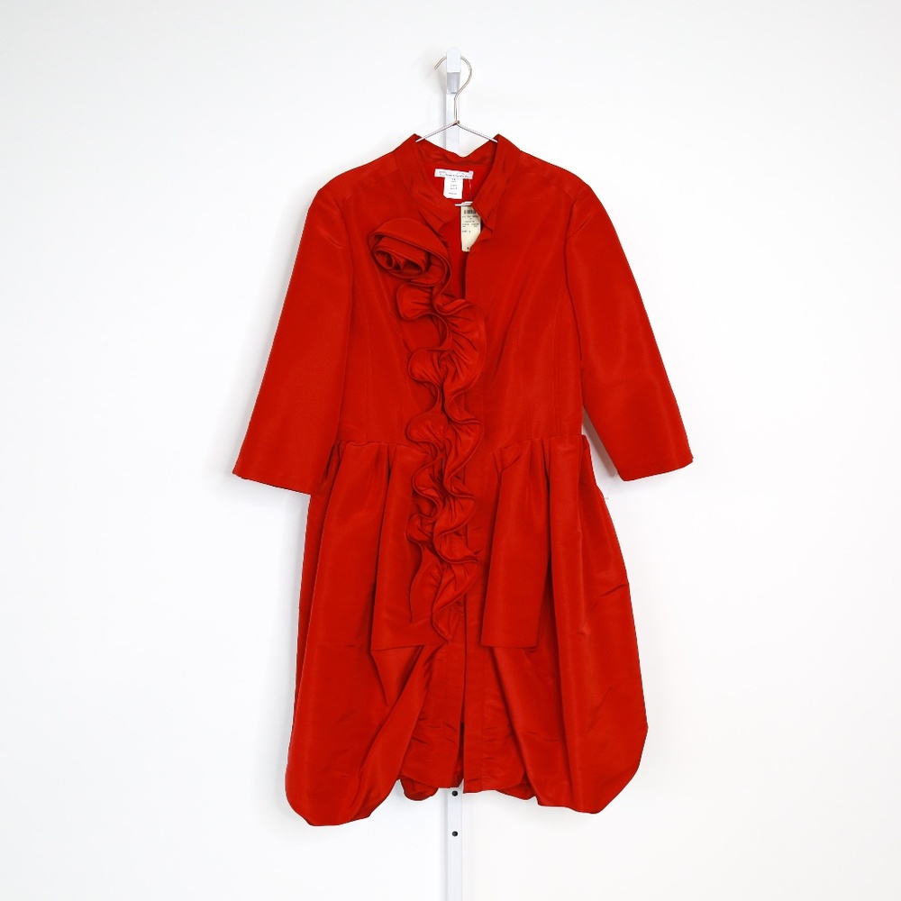 Oscar de la Renta Ruffle Dress
